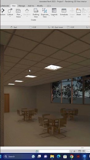 setting Rendering in Revit