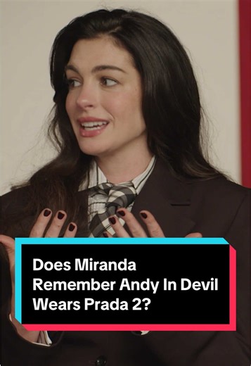 Does Miranda Remember Andy in The Devil Wears Prada 2?
