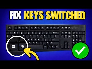 How to Fix Left ALT and Windows Key Swapped on Windows (FAST)