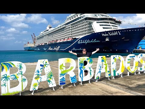 Mein Schiff 2 Caribbean Cruise - Barbados - A paradise with white beaches and blue sea