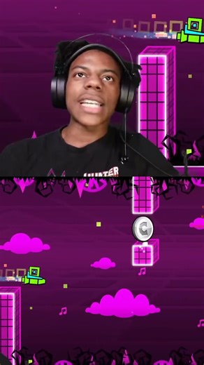 ISHOWSPEED PLAYS EASY LEVEL IN GEOMETRY DASH 2 #ishowspeed #speed #reaction #gaming #geometrydash