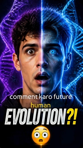 “Insaan Abhi Bhi Evolve Ho Raha Hai?! 😳 Future Human Ka Sach”#shorts #facts