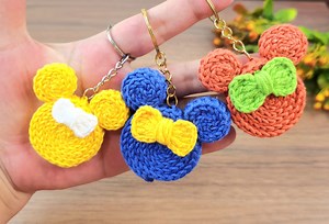 70K views · 260 reactions | I made many. I sold them all. very cute and easy cat keychain making #crochet #diy | Desing Crochet | Facebook