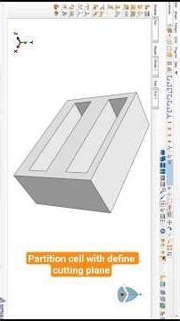 how to partition of a cell with define cutting plane approach in #abaqus #engineering