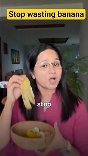 Banana peels can be reused at home in 4 different ways