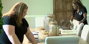 Superhero cleaning ladies are on a mission from the heart