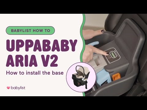 UPPAbaby Aria V2 Installation Tutorial | LATCH & Seat Belt Methods Explained