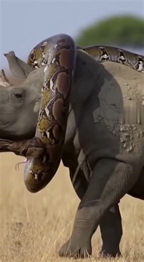 When a Python Goes Head-to-Head with a Rhino