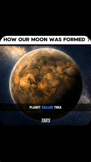 How our moon was formed..? #space
