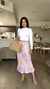 3.7K views · 305 reactions | Floral midi skirt, styled 5 different ways | Walk In Wonderland | Facebook