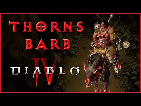 Most Nasty Barb Build Ever - Thorns Barbarian Completely Escalates! [Diablo 4 Guide Preview]