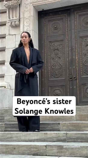 Solange Knowles outside