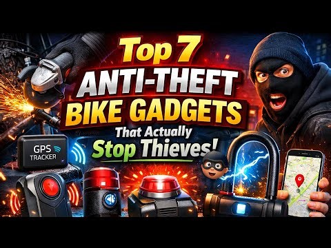 “Top 7 Anti-Theft Bike Gadgets That Actually Stop Thieves!”