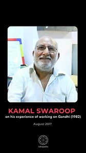 The conversation delves into his formative years at the Film and Television Institute of India, Pune, and the influences that shaped his approach to cinema. With a career spanning feature films, documentaries, and television, Swaroop discusses his literary and cinematic inspirations, his work on Gandhi (1982), and his contributions to Channel [V] during its early years in India. Watch the full interview here: https://www.sahapedia.org/interview-writer-director-kamal-swaroop. #KamalSwaroop #India