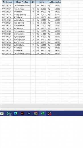 Tutorial Buat Invoice di Microsoft Excel sebagai Syarat Tes Masuk Kerja