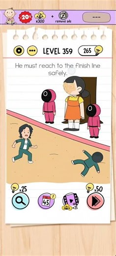 Brain Test Level 359 Solution & Walkthrough | Tricky Puzzles (Android & iOS Shorts)