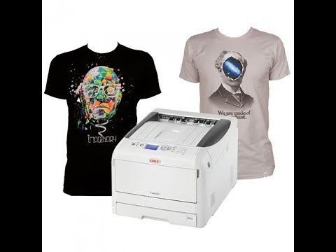 OKI Pro8432WT Digital Transfer T-Shirt Printer