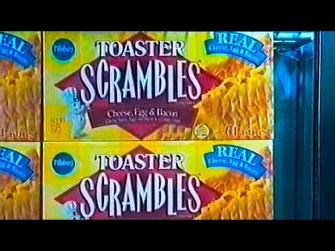 Pillsbury Toaster Scrambles Commercial | 1999