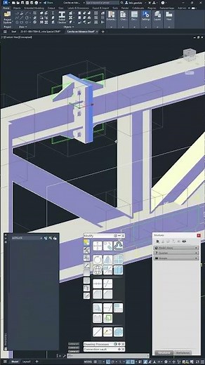 De CAD a BIM con ADVANCE STEEL