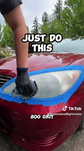 Headlight Restoration: Easy Way to Make Headlights Look New