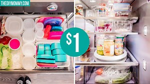 3.8M views · 23K reactions | Get your kitchen organized with these simple and affordable dollar store kitchen organization ideas! Pick up these 6 items on your next dollar store shopping trip to easily organize your counter, drawers, fridge and cabinets. Get more details on all of these items & more simple kitchen organization tips here here: https://thediymommy.com/organize-your-kitchen-with-these-6-dollar-store-items/ | Cozy DIY Home | Facebook