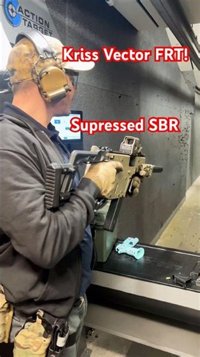 45 ACP Kriss Vector RATL-R FRT SBR Suppressed #shorts
