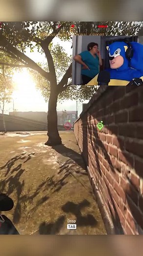 Sonic loves quick scoping 😎👍🏻 #cod #warzone #twitch