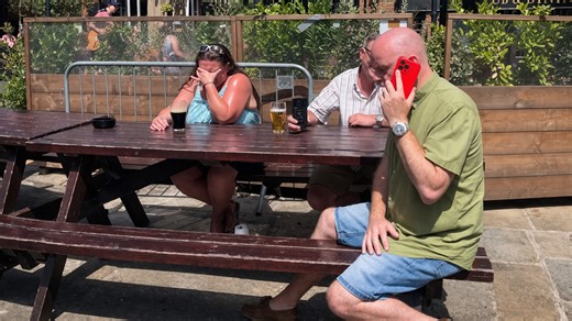 Awkward fake doctor conversation prank in public