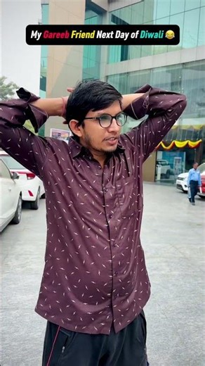 My Gareeb Friend on Diwali 😂 | Diwali Comedy Video #shorts