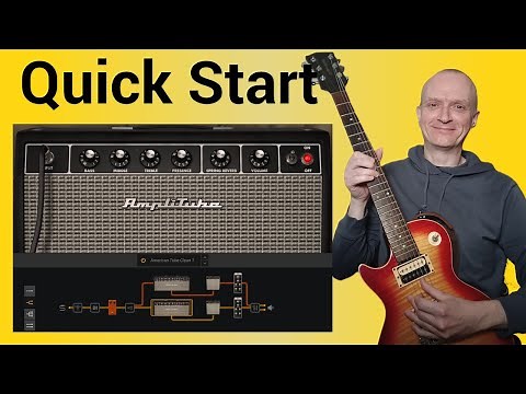 Amplitube 5 CS Quick Start: Get playing quickly!