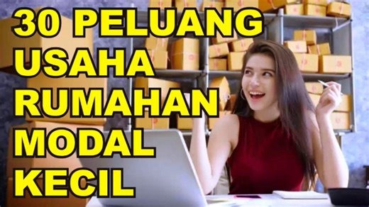 7 Peluang Usaha Modal Kecil Untung Besar, Hanya dari Rumah Bisa Jadi Pengusaha Sukses, Tertarik? - TribunStyle.com