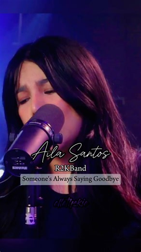 🎤Aila Santos / R2K Band 🎶Someone's Always Saying Goodbye - Allona credits Aila Santos & R2K Band | Carmelita Maguindayao Ba Bael