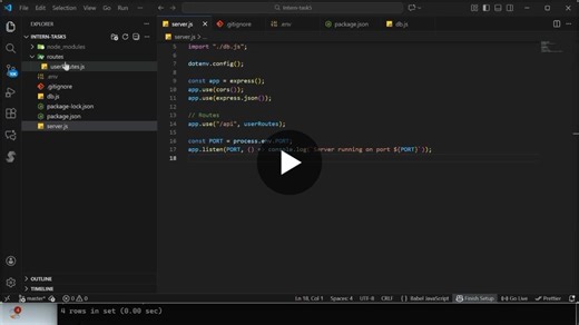 #saiketsystems #saiket #saiketsystems #saiket #backenddevelopment #nodejs #mysql #api #internship #webdevelopment #expressjs | Fiseha Lidetu