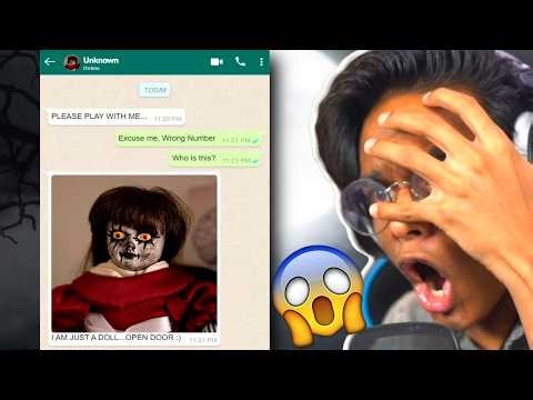 SCARIEST HORROR WHATSAPP CHATS😨