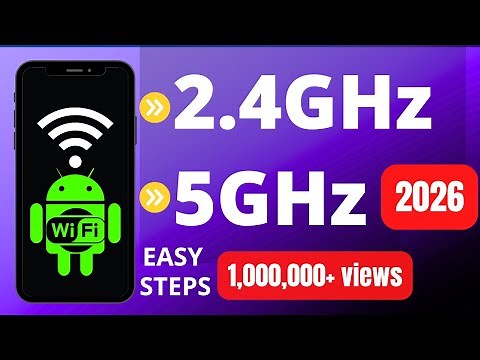 How To Set Android Wi-Fi Setting from 2.4 GHz to 5 GHz