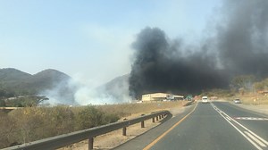 WATCH: Fire under control at Joubert & Seuns
