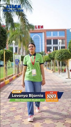 NEET Topper Lavanya Bijarnia (AIR 889) #shorts