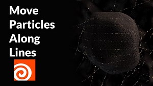 How to Move Particles Along Lines in Houdini