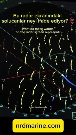 RADAR CLUTTER 🪱 #denizcilik