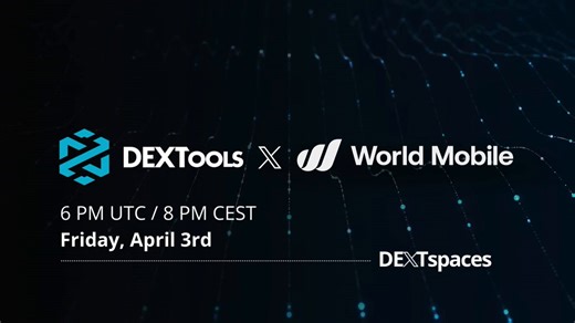 This Friday we’re going live with @WorldMobileTeam building one of the fastest growing decentralized mobile networks! 🌍📡🗓 April 3 | 6PM UTC 🎁 $1000 giveaway 20 x AirNodesSee you there!