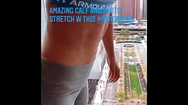 Stretching ideas using StrongTek Professional Wooden Slant Board