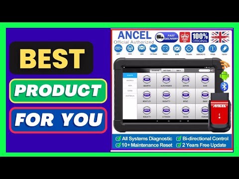 ANCEL X6 Bi-directional OBD2 Scanner Bluetooth