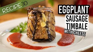 58K views · 918 reactions | These eggplant timbales are always a hit with sausage lovers. The mozzarella cheese centre is always a nice surprise for guests and gives it the meat a nice creamy taste. GET RECIPE HERE: www.recipe30.com | Recipe30 | Facebook