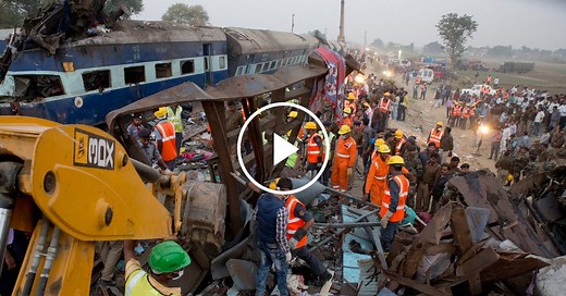 Video: Train Wreck in India Kills Scores