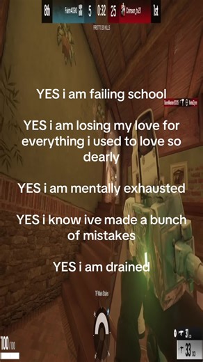 #fyp #seige #drained | Exhausted Mentally