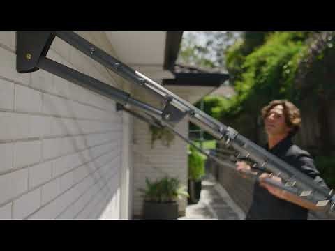 Hills Folding Frame Clothesline - Installation Video (Single, Compact, Mini & Long)