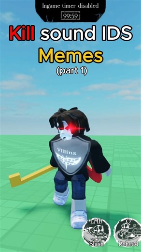 Kill sound IDS Memes edition hitsounds || Forsaken #forsaken #roblox #forsakenroblox