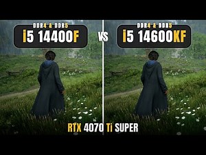 Intel Core i5 14400F vs i5 14600KF : DDR4 & DDR5 Comparison | Ft. RTX 4070 Ti Super