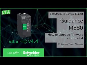 Modicon M580 - How to upgrade firmware from v4.x to v4.4
