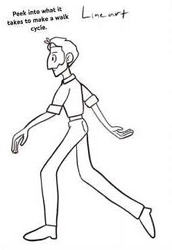 My first 2D walk cycle! #animation #art #drawing #trending #arttrend #viral #animated